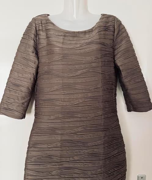 São Paulo jurk maat 38, Kleding | Dames, Maat 38/40 (M), Bruin, Ophalen of Verzenden, Zo goed als nieuw