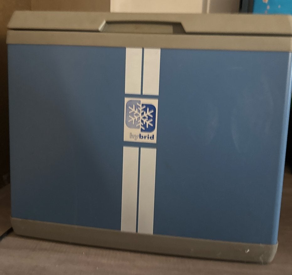 Mobicool B40 Hybride Koelbox - 40L, 12V/230V, Caravans en Kamperen, Ophalen of Verzenden, Gebruikt, Koelbox, Elektrisch