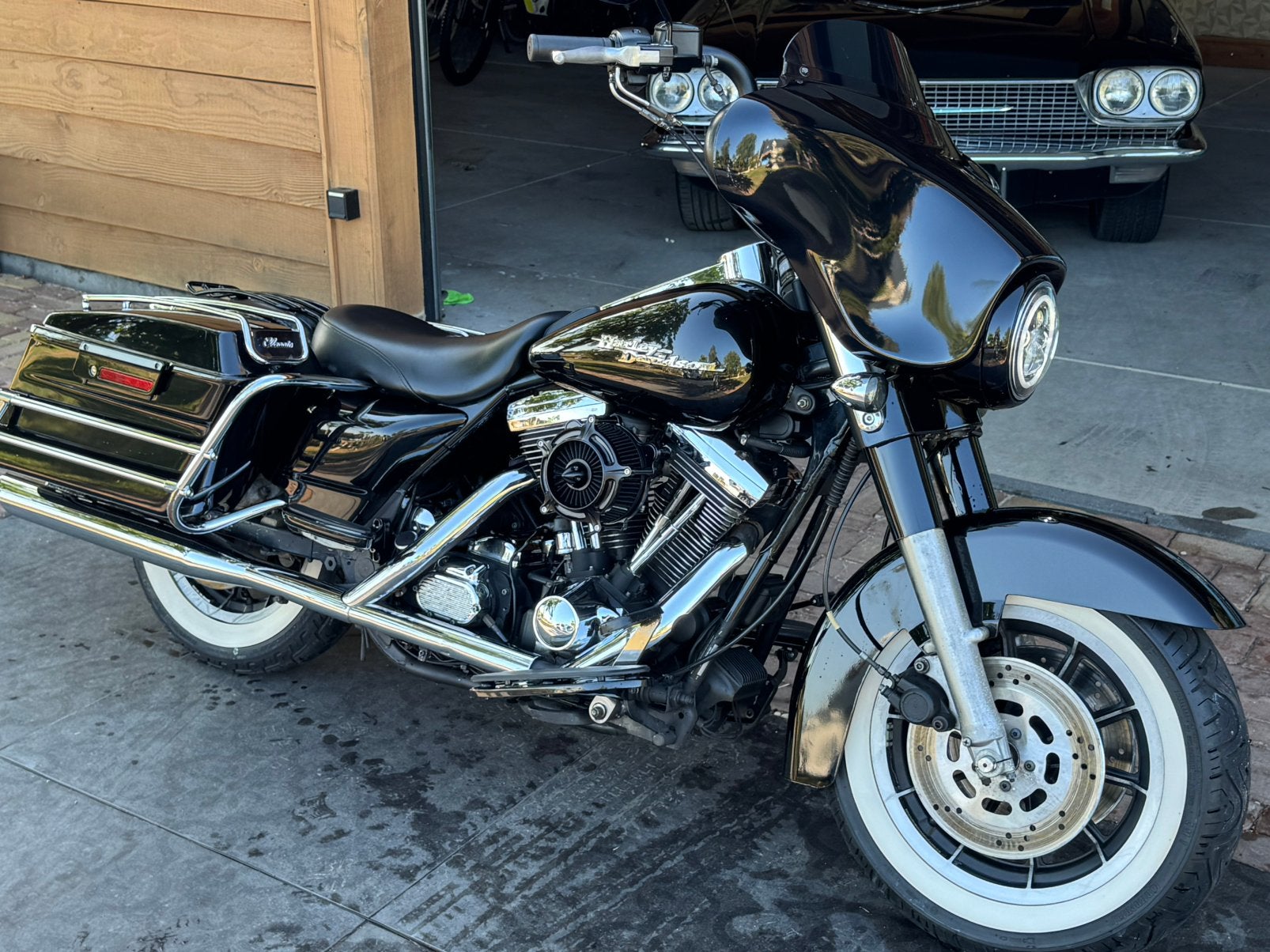 TE KOOP – HARLEY-DAVIDSON ELECTRA GLIDE / TOURING, Sportuitlaat, 2 cilinders, Occasion, Chopper