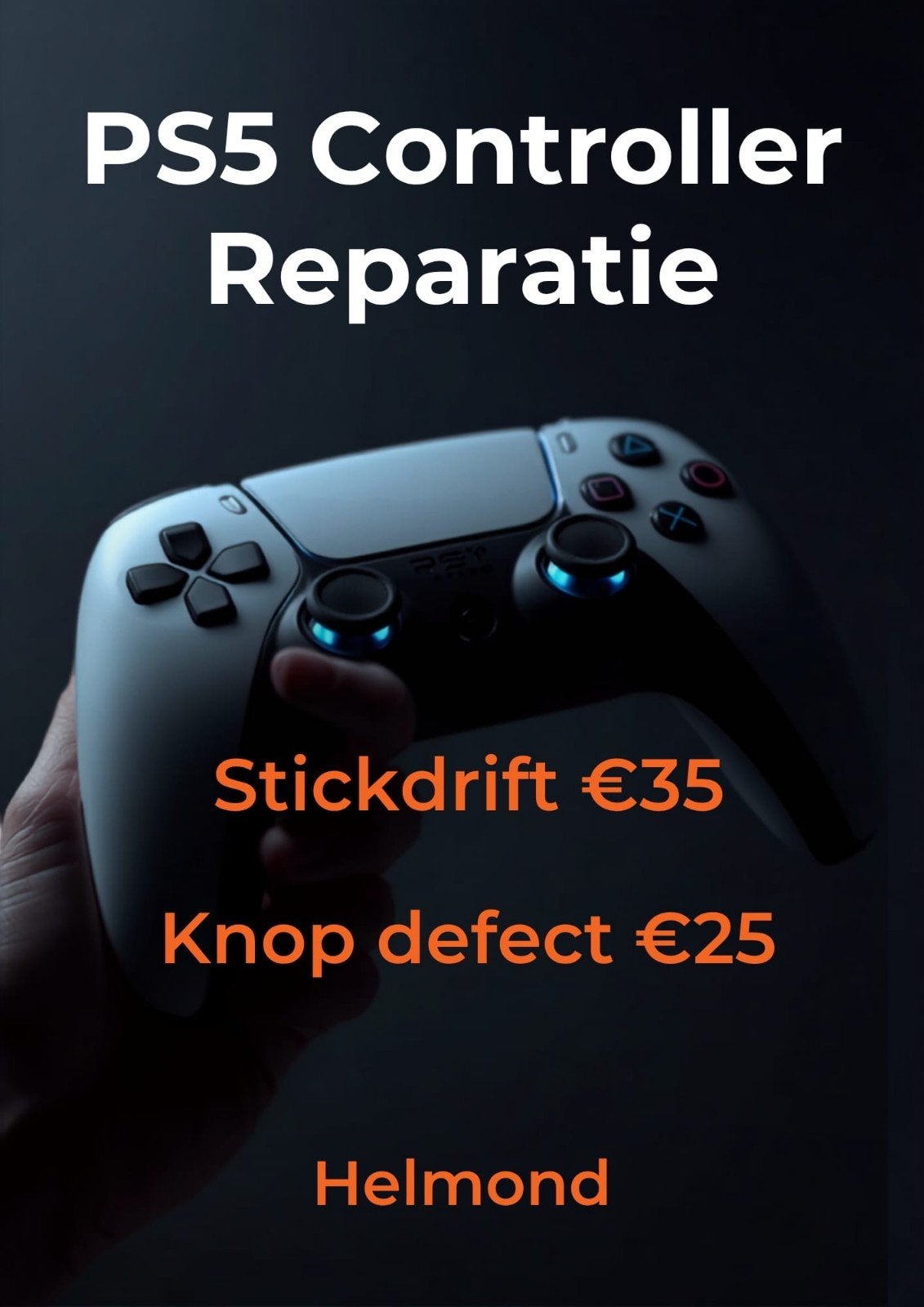 playstation 5 controller reparatie, Ophalen of Verzenden