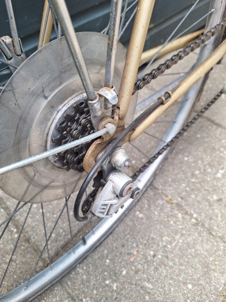 Vintage Magneet Sportfiets (Framehoogte 58 cm , 27 inch), Gebruikt, 10 tot 15 versnellingen, Velgrem, 57 tot 61 cm