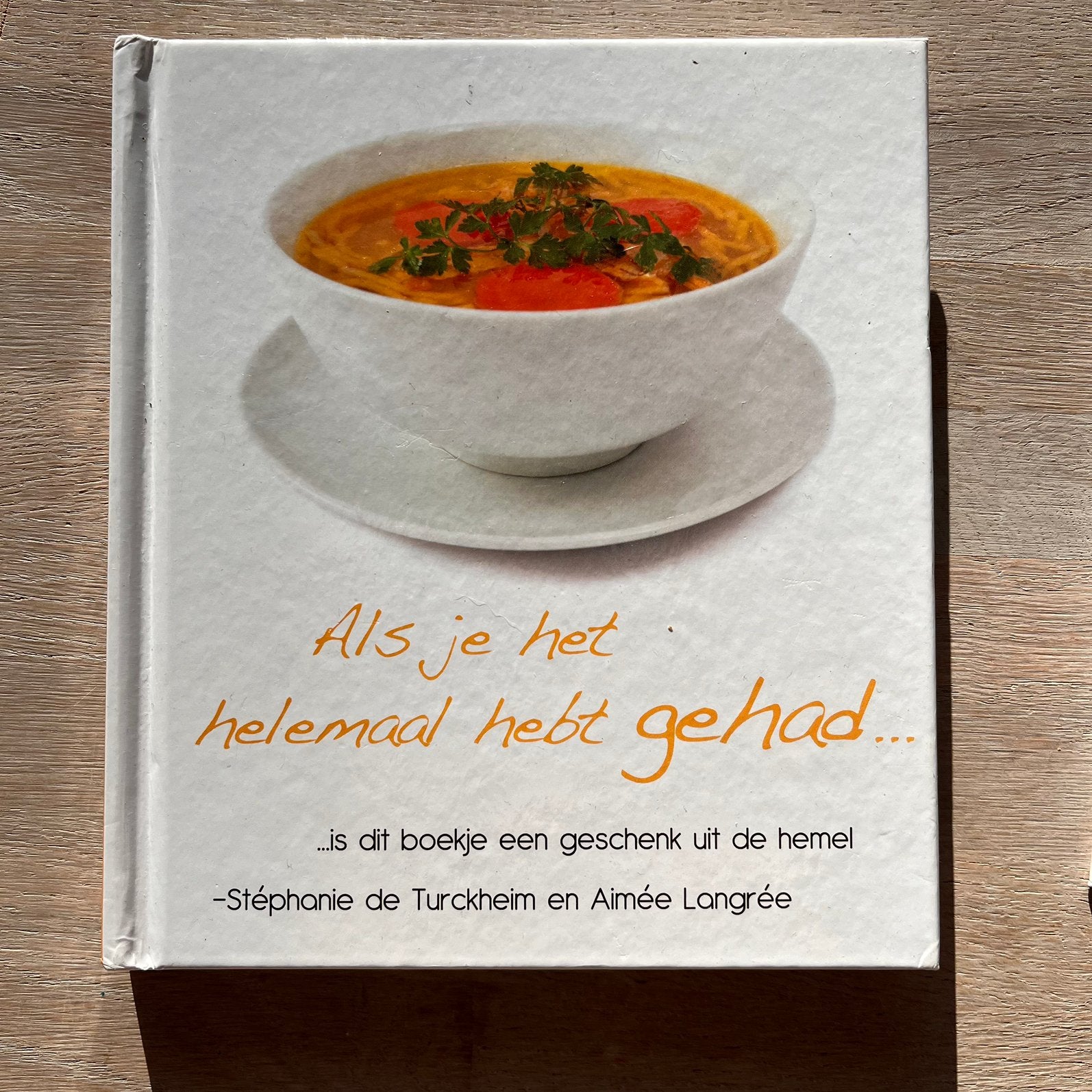Gratis klein kookboekje, Ophalen, Gelezen