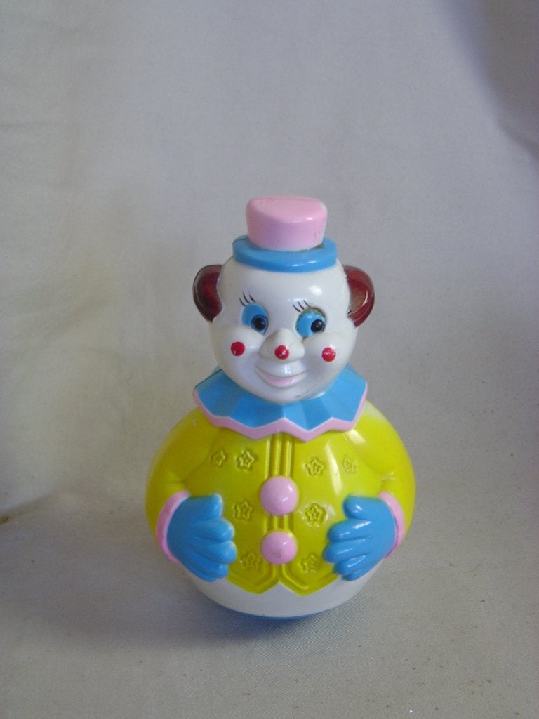 Vintage tuimelaar clown Hong Kong jaren 60, Ophalen of Verzenden, Gebruikt
