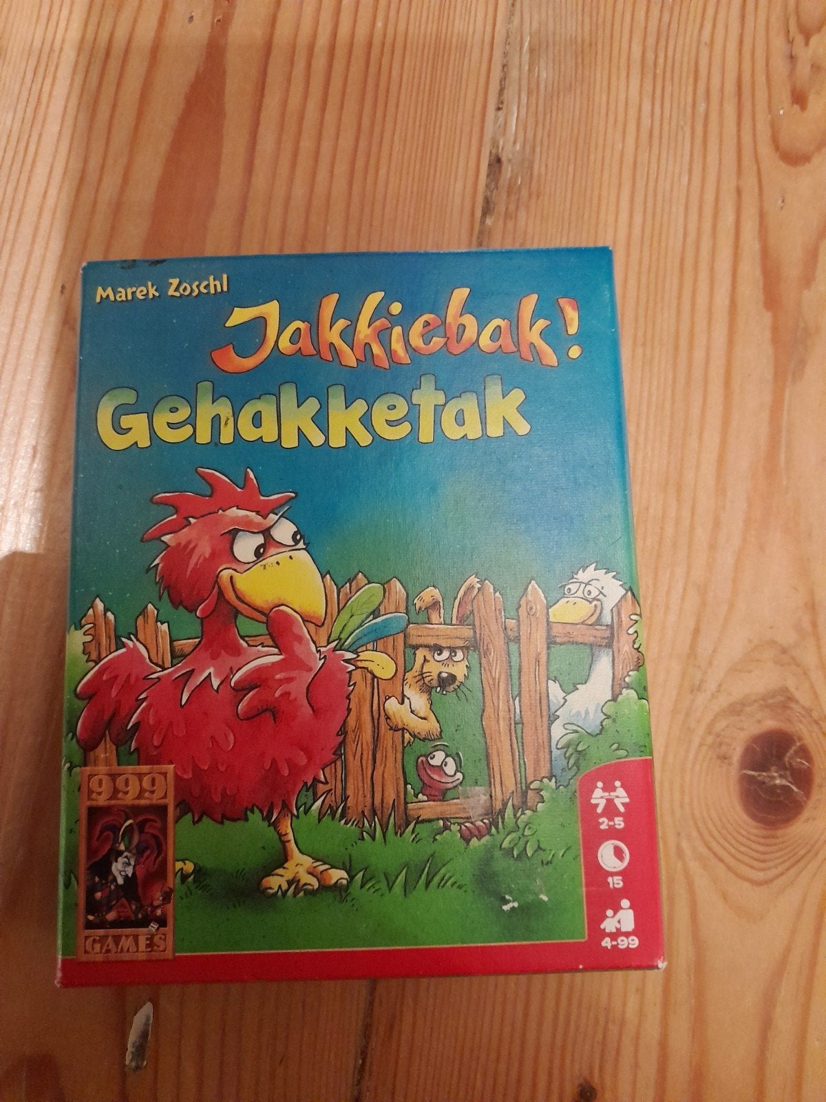 Jakkiebak gehakketak kaartspel, Ophalen of Verzenden