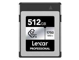 Lexar 512 GB CF Express b Geheugenkaart, Audio, Tv en Foto, Fotografie | Geheugenkaarten, Lexar, Ophalen of Verzenden, Zo goed als nieuw