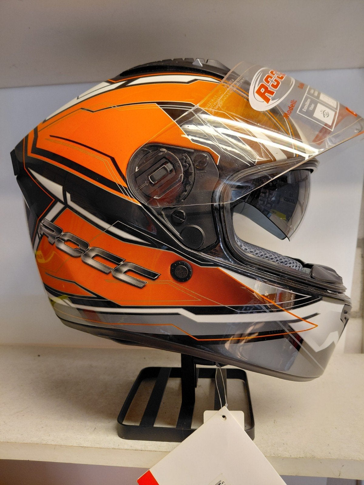 Nieuwe ROCC helm met zonnevizier maat L, Nieuw met kaartje, Dames, Ophalen of Verzenden, Integraalhelm