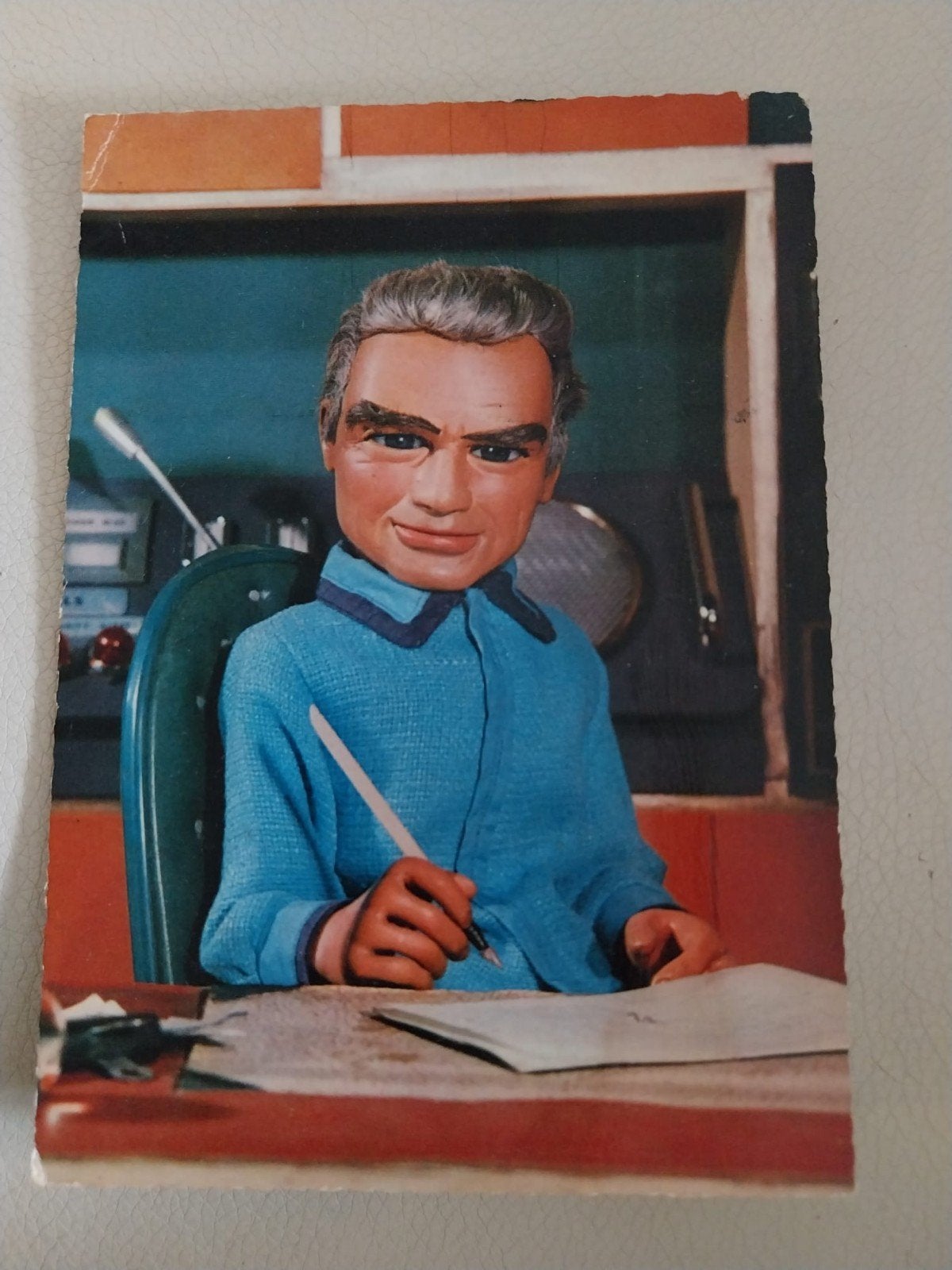 Vintage set van 5 ansichtkaarten van de Thunderbirds, Verzamelen, Ophalen of Verzenden, 1960 tot 1980