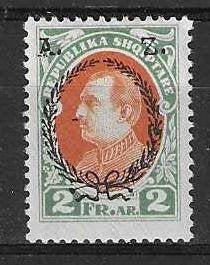 Albanië Michel 159 A postfris, Ophalen of Verzenden, Overige landen, Postfris