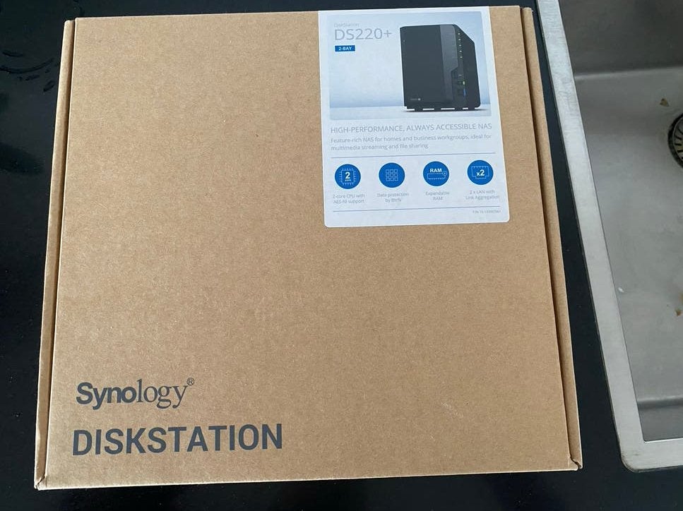 Synology DiskStation DS220+ NAS - Zo goed als nieuw, Computers en Software, NAS, Ophalen, Zo goed als nieuw