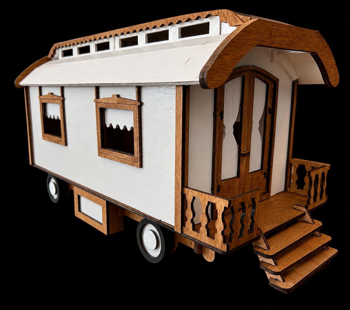 Woonwagen/rollenman, Ophalen