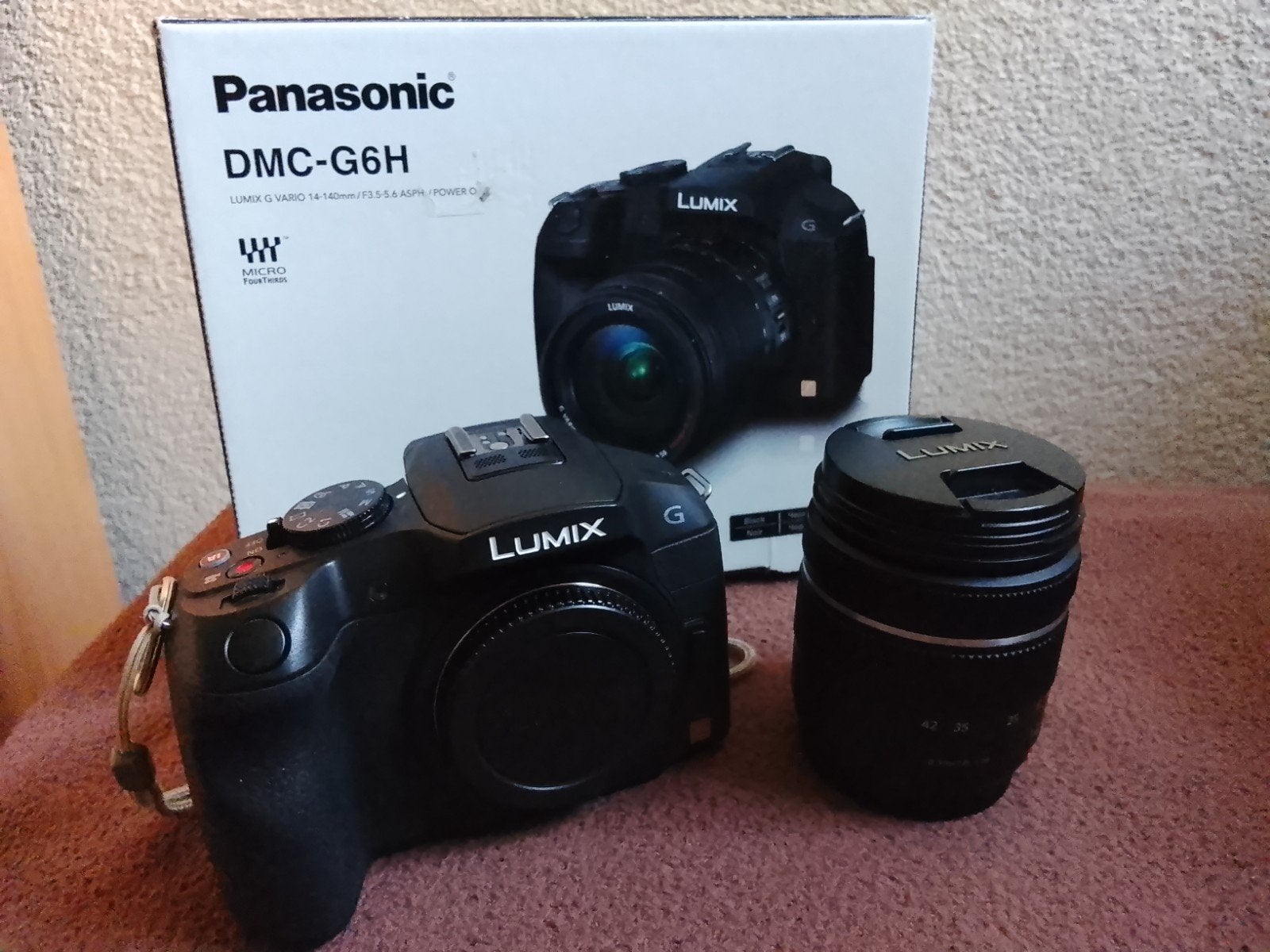 Panasonic DMC G6H incl. 14/42 lens., Verzenden, Zo goed als nieuw, Overige Merken, 8 keer of meer