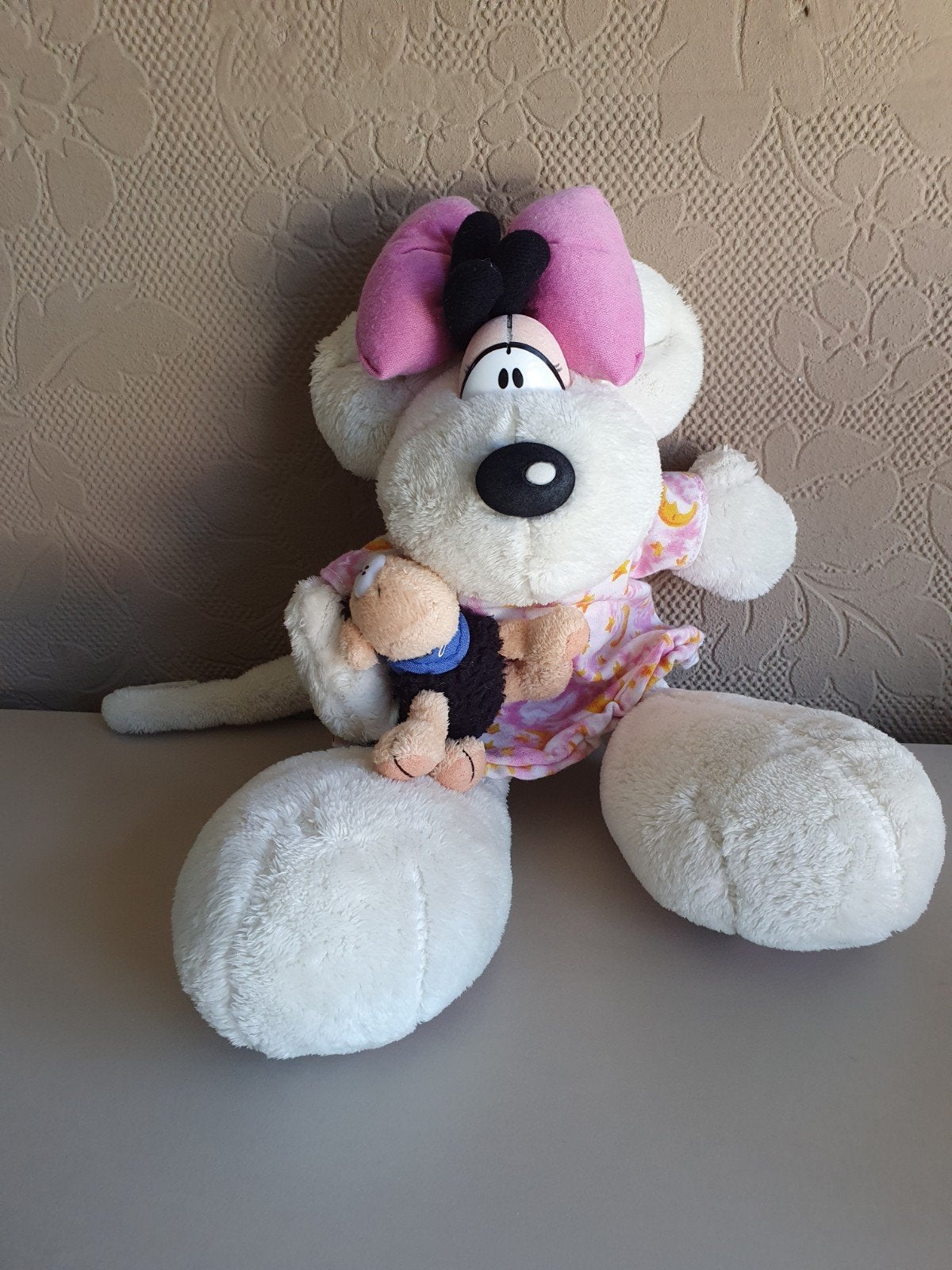 Diddlina knuffel met Pimboli, Ophalen of Verzenden, Diddlina, Gebruikt, Knuffel