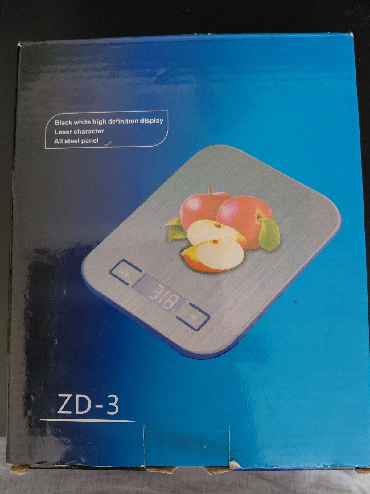 Digitale keukenweegschaal ZD-3 - Nieuw in doos, Minder dan 10 kg, Keukenweegschaal, Nieuw, Ophalen of Verzenden