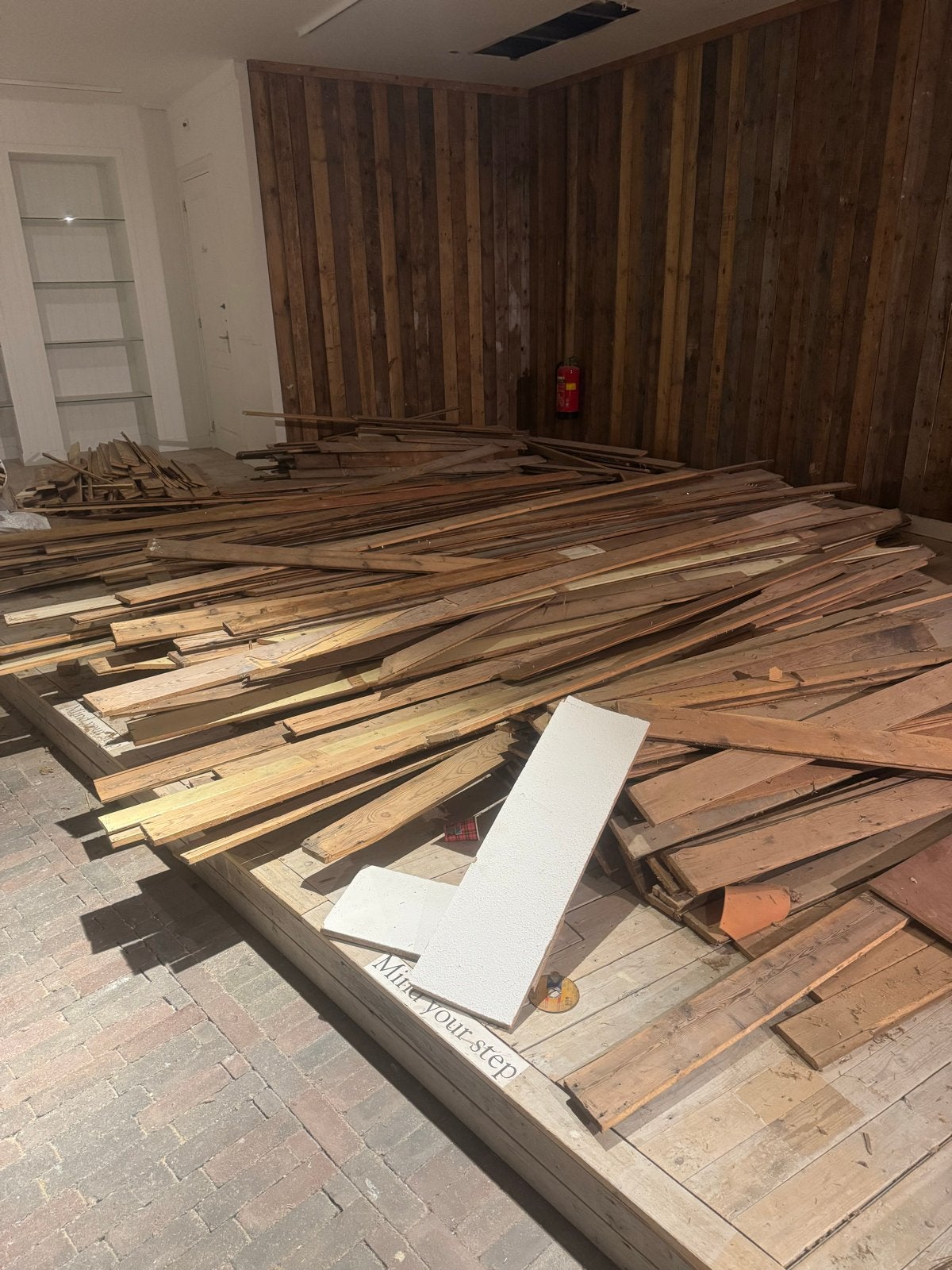 Diverse partij gebruikte houten planken en balken, Ophalen, Gebruikt, 25 tot 50 mm, Plank
