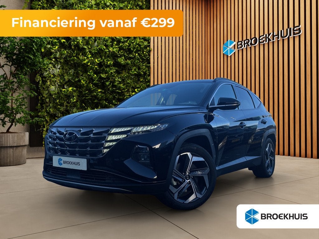 Hyundai Tucson 1.6 T-GDI 265pk PHEV Premium 4WD, Gebruikt, Euro 6, 4 cilinders, Zwart