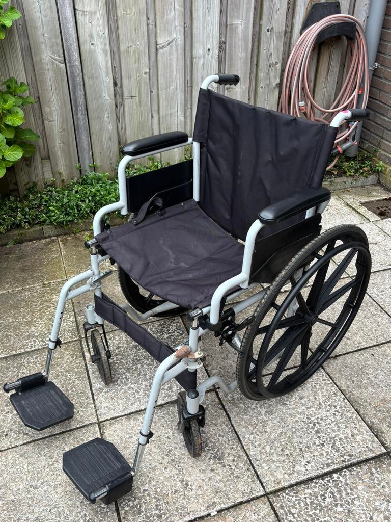 Opvouwbare rolstoel, Diversen, Rolstoelen, Ophalen, Inklapbaar, Gebruikt, Duwrolstoel