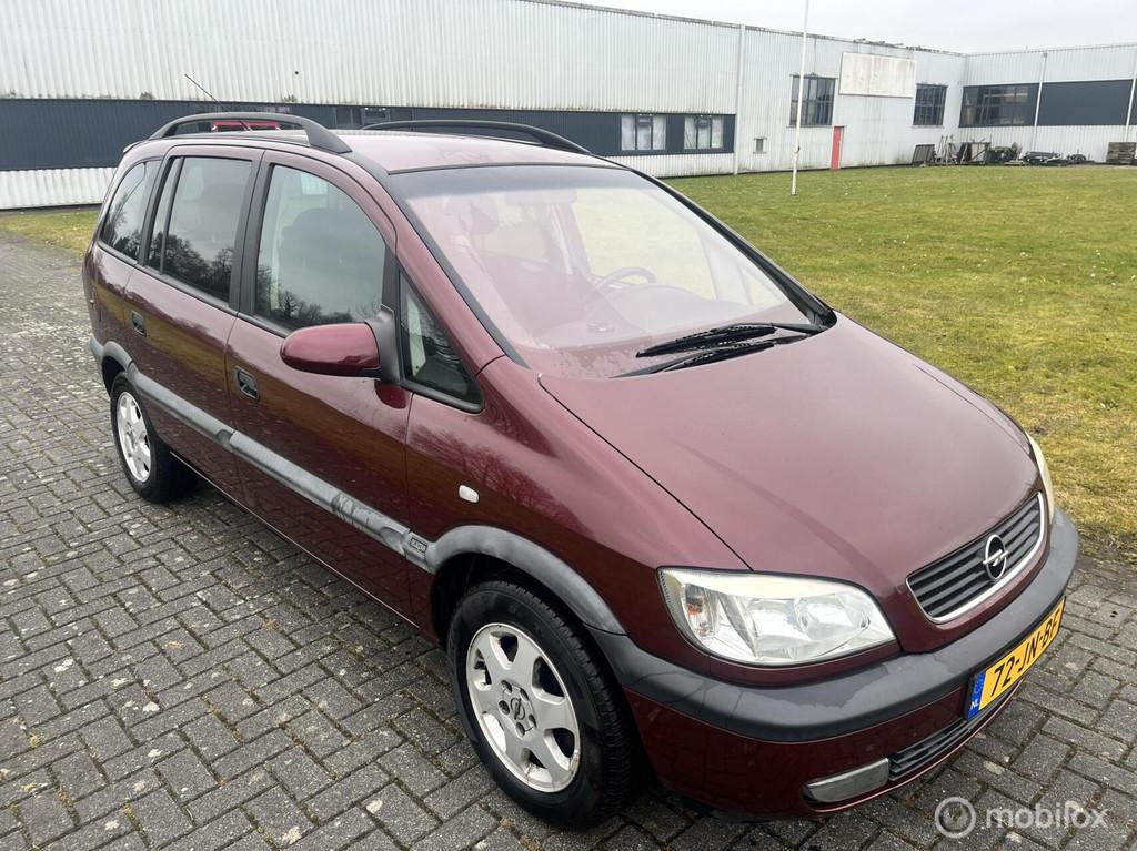Opel Zafira 1.8-16V Elegance 7Pers / Airco / Cruise / APK /, Auto's, Voorwielaandrijving, Gebruikt, 4 cilinders, Origineel Nederlands