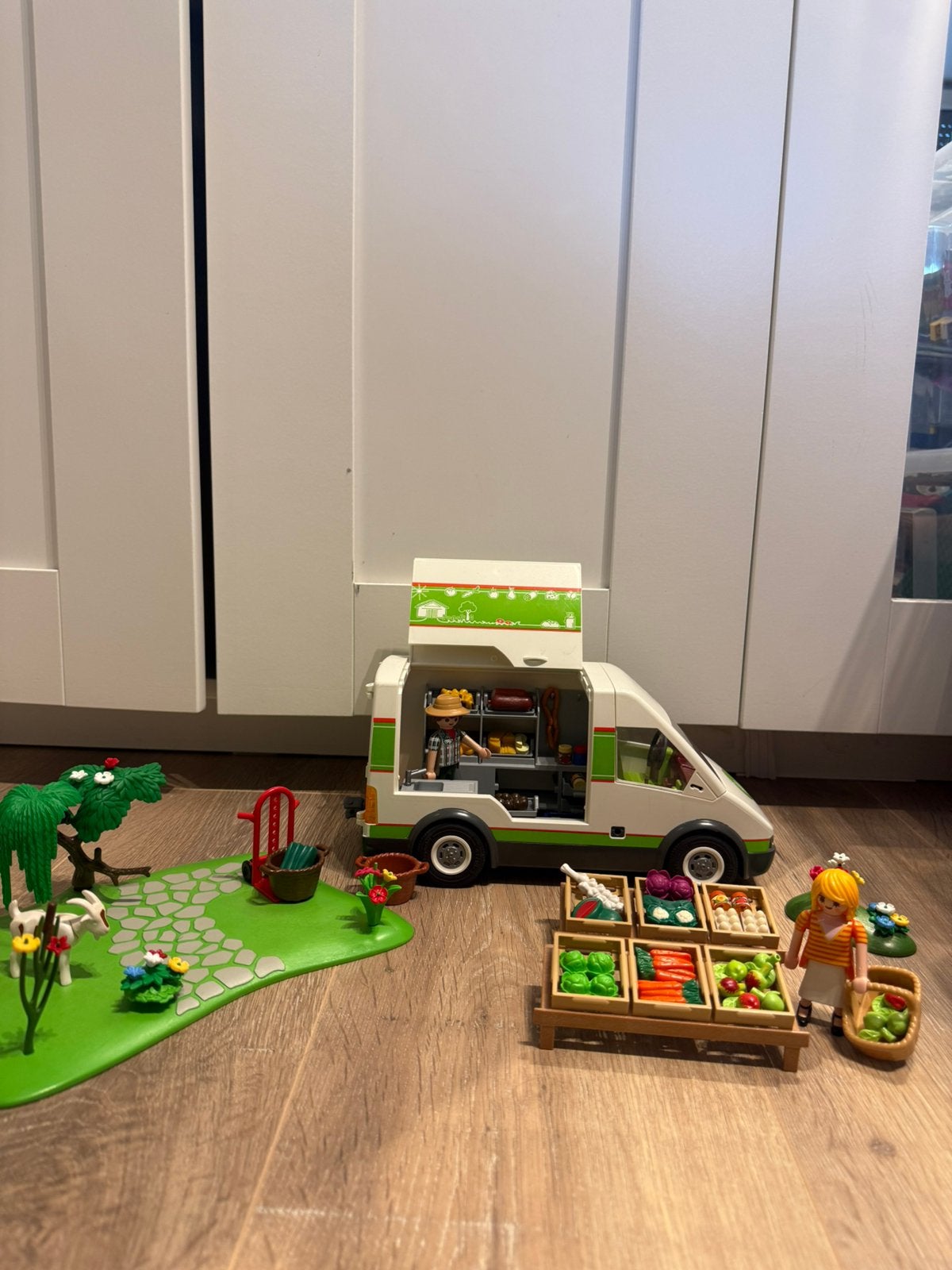 Playmobil groenteboer, Ophalen of Verzenden, Zo goed als nieuw