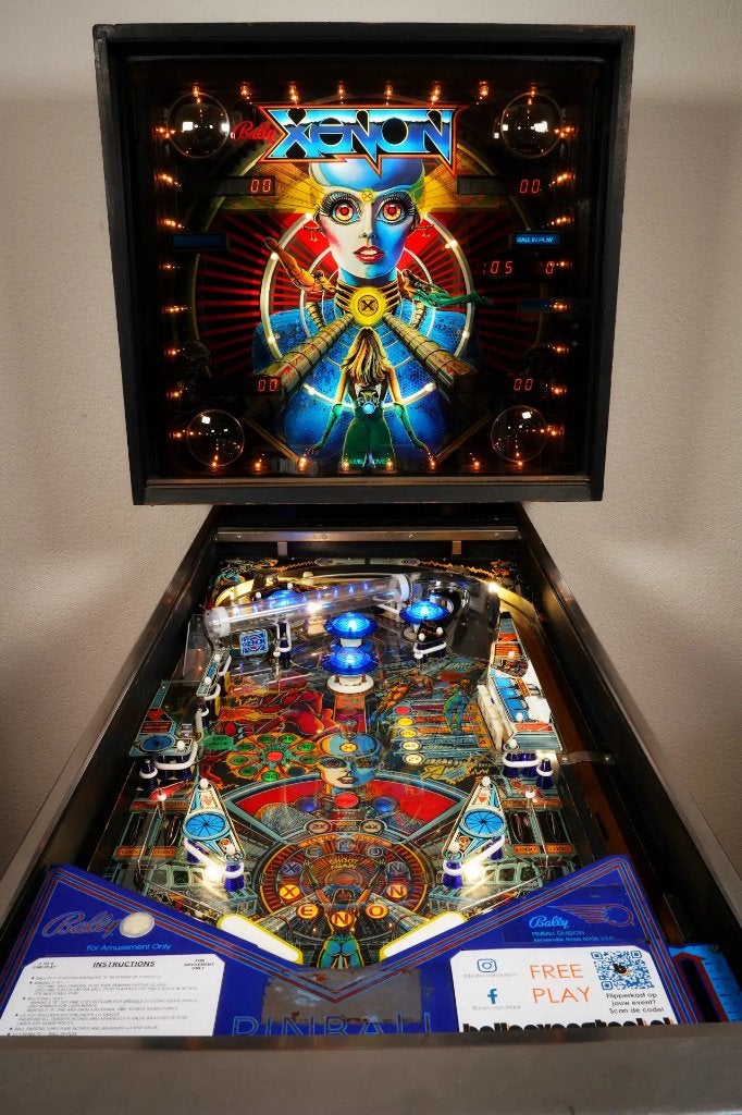 Mooie gereviseerde flipperkast Xenon (Bally, 1980), Verzamelen, Ophalen, Gebruikt, Elektronisch, Bally