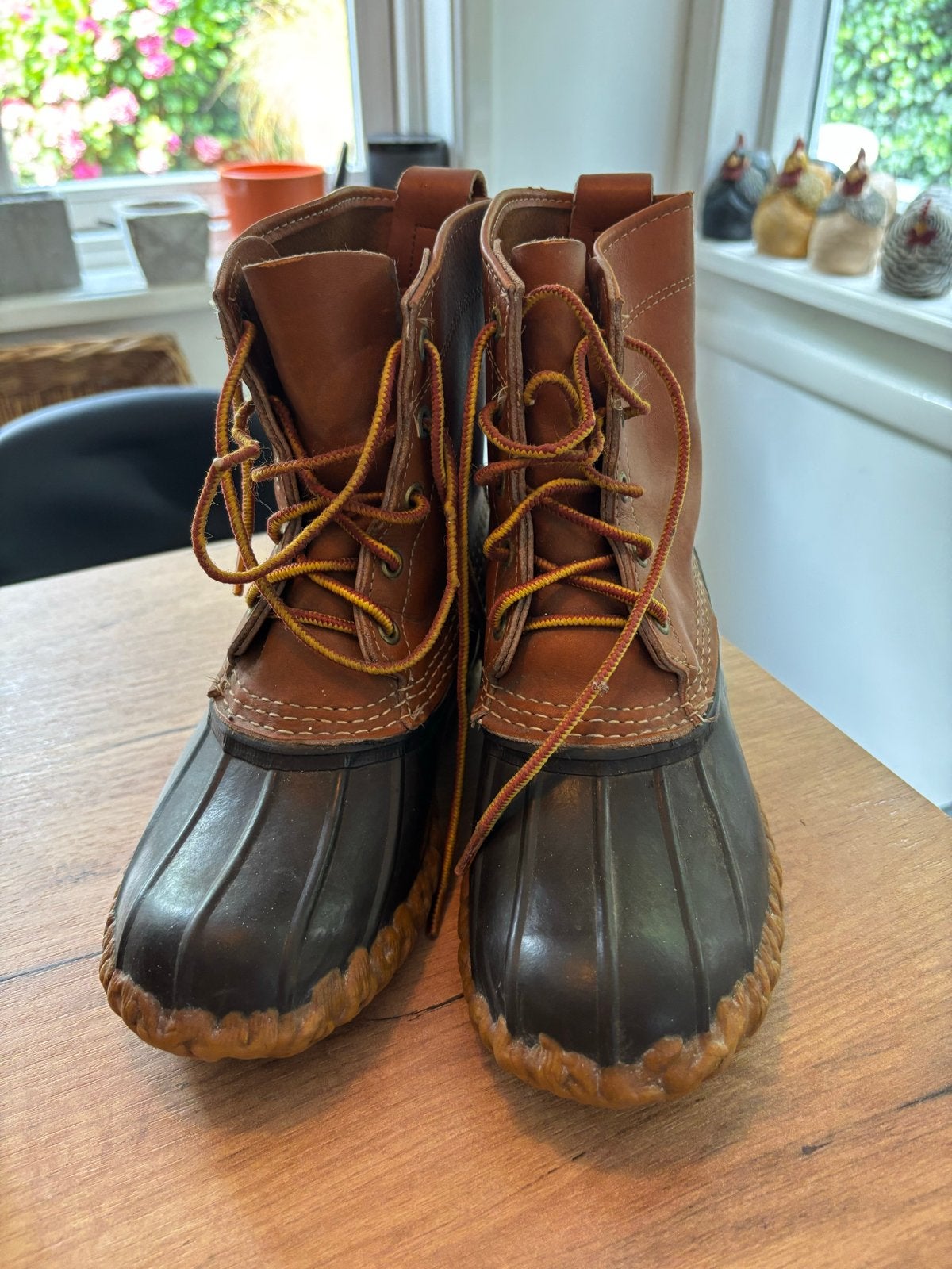 L.L.Bean Bean Boots Dames Outdoorlaarzen - US 7, Ophalen, Gedragen, Bruin, Regenlaarzen