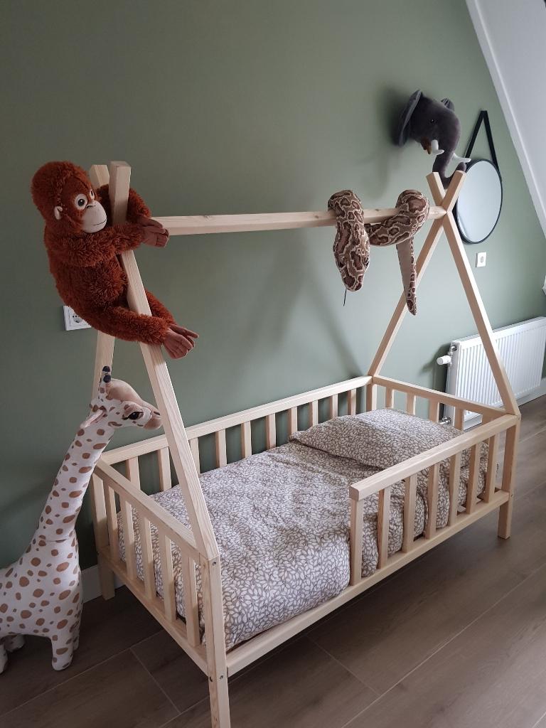 Tipibed 160x80 kinderbed peuterbed juniorbed NIEUW !!!, Leolte, Nieuw, 70 tot 85 cm, 4033ev