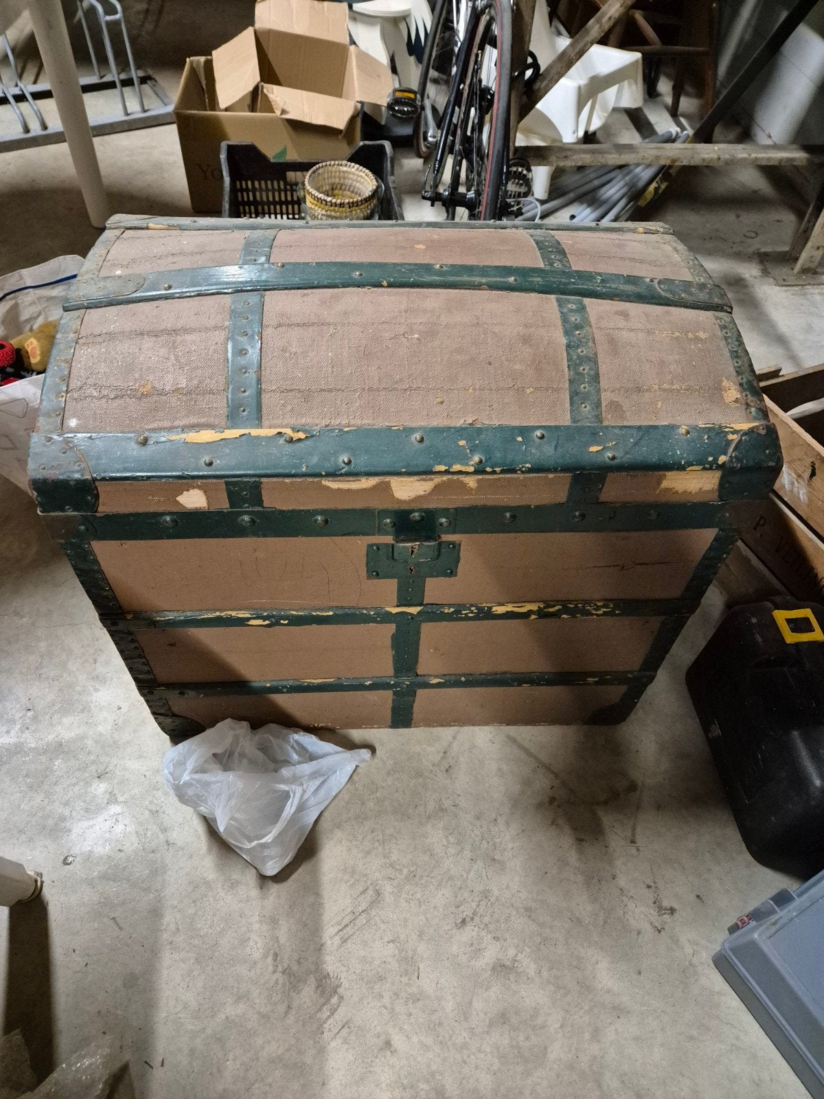 Oude kist, Ophalen, Gebruikt, 50 tot 100 cm, Minder dan 50 cm