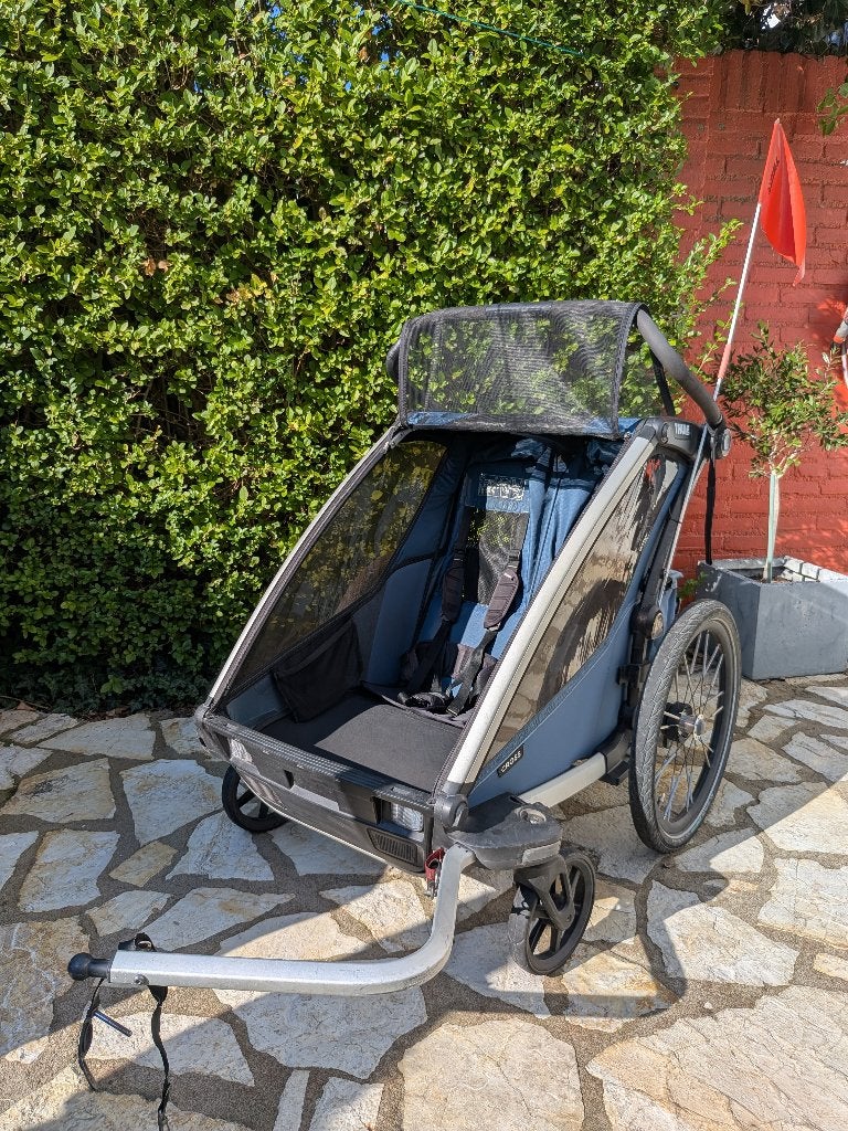 Thule Chariot Cross 2 Kinderkar - Zo goed als nieuw, Ophalen, Vering, 20 tot 40 kg, Zo goed als nieuw