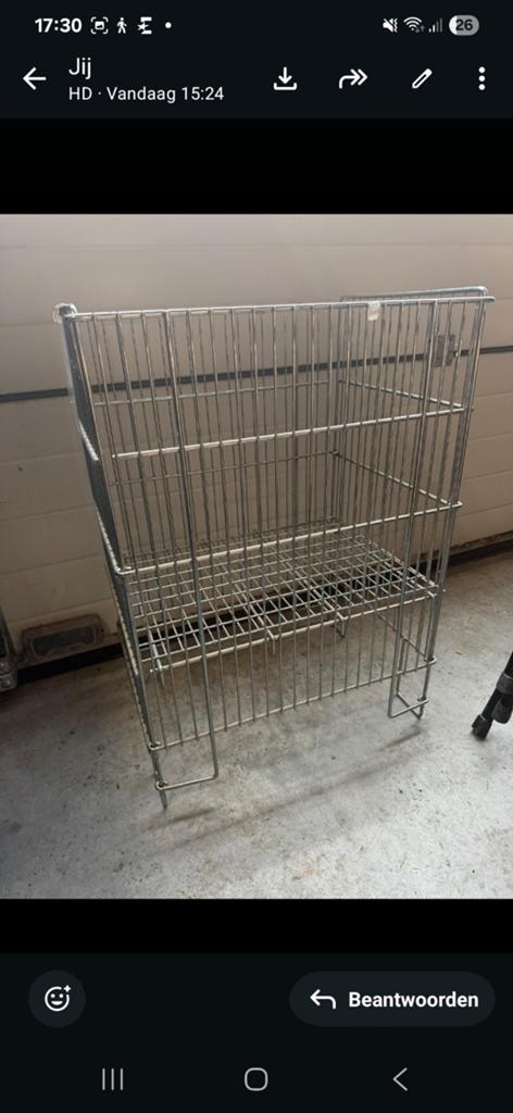 Draadmand - Handige opbergoplossing, Gebruikt, Minder dan 50 cm, Ophalen of Verzenden, 50 tot 75 cm