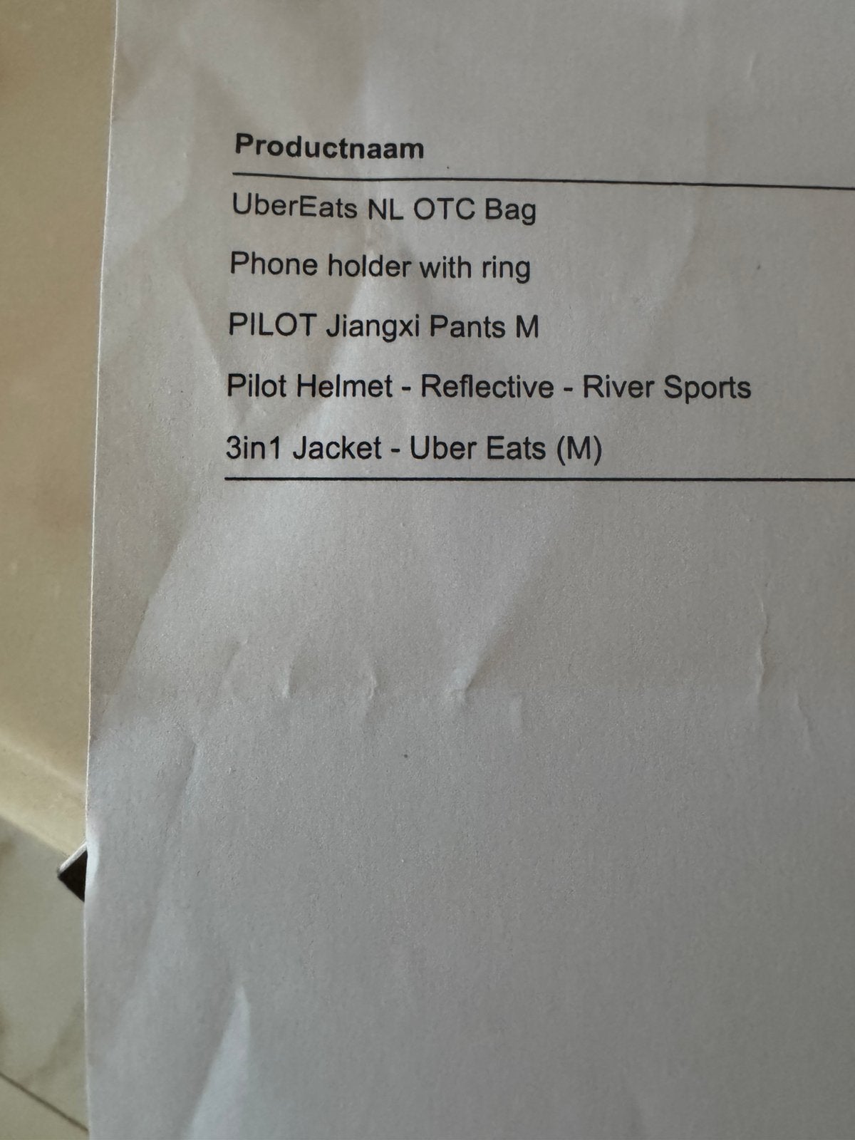 Uber kleding nieuw maat M, Ophalen of Verzenden, Nieuw, Maat 48/50 (M), Zwart
