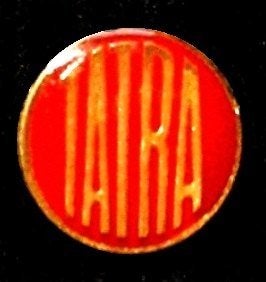 Tatra speld rood glanzend, Verzamelen, Verzenden, Nieuw, Transport, Speldje of Pin