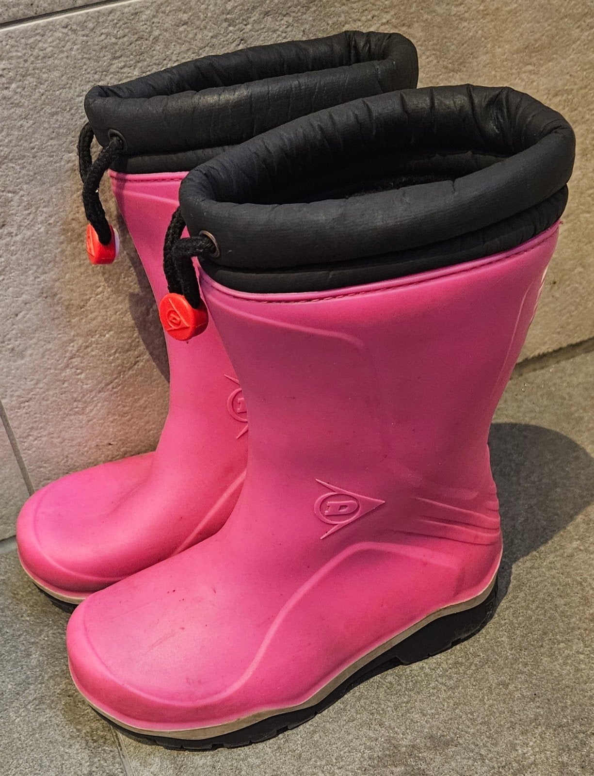 Dunlop Roze Kinder Laarzen Regen/Sneeuw Maat 31, Meisje, Ophalen of Verzenden, Dunlop, Laarzen