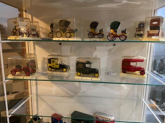 Safir model auto's gietijzeren Klassieke oldtimers 13 stuks, Ophalen of Verzenden, Zo goed als nieuw, Auto, Overige merken
