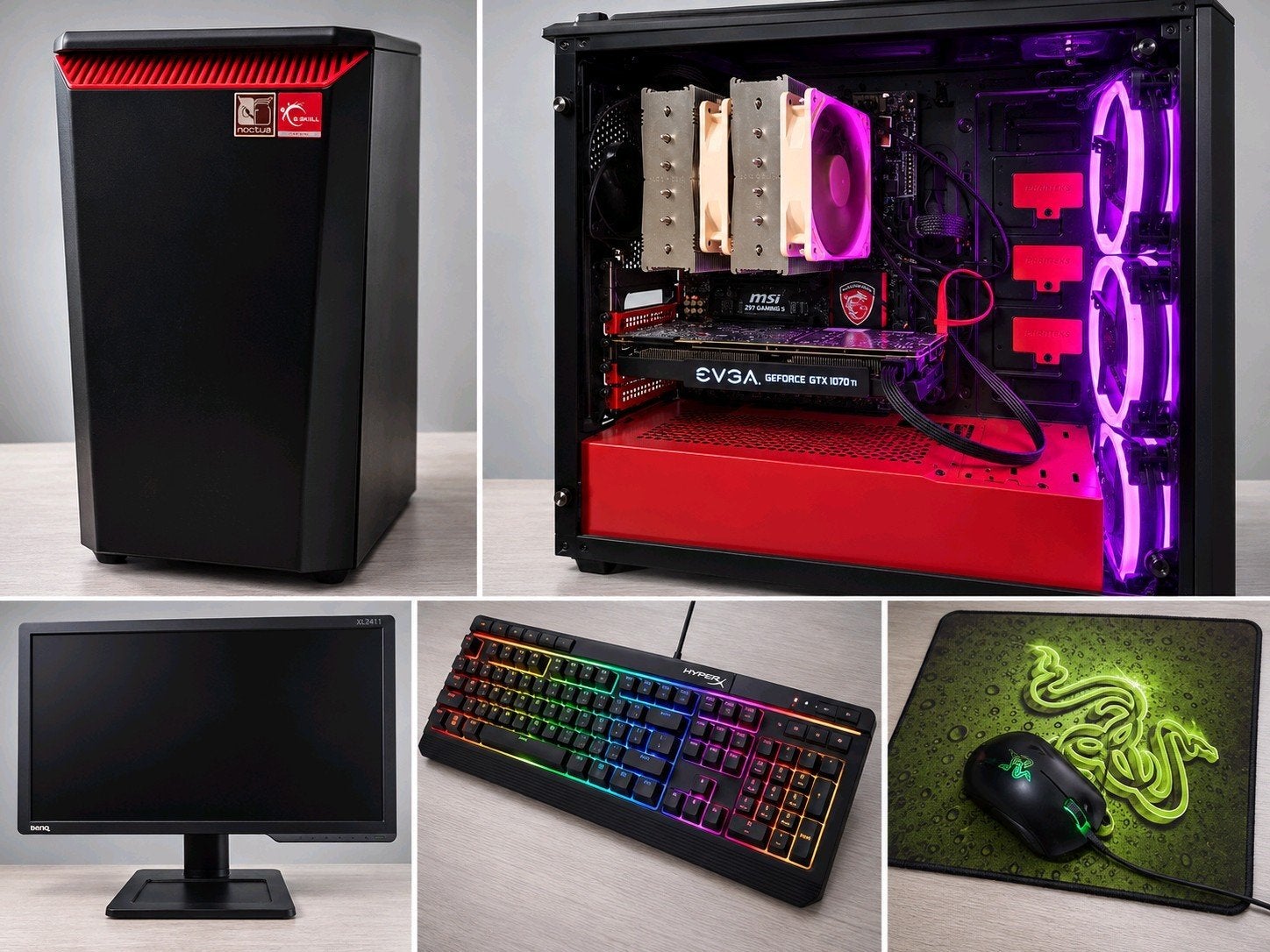 Beginner Gaming PC met GTX 1070 Ti en i5 CPU, Computers en Software, Ophalen, Gebruikt, Gaming, SSD