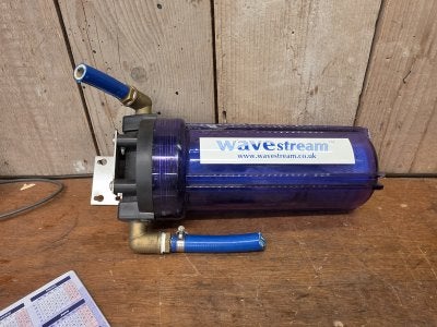 Wavestream Bilgewater filter, Niet ingevuld, Gebruikt, Niet ingevuld, Niet ingevuld