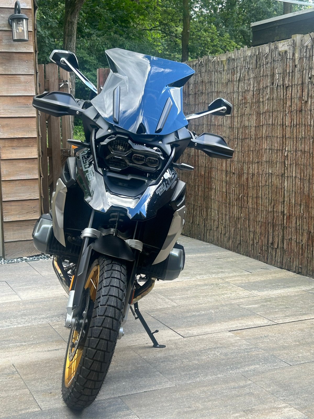 BMW R 1250 GS  -triple black ! Met topkoffer! 2022, 2 cilinders, Motorrijbewijs A, Gebruikt, Particulier