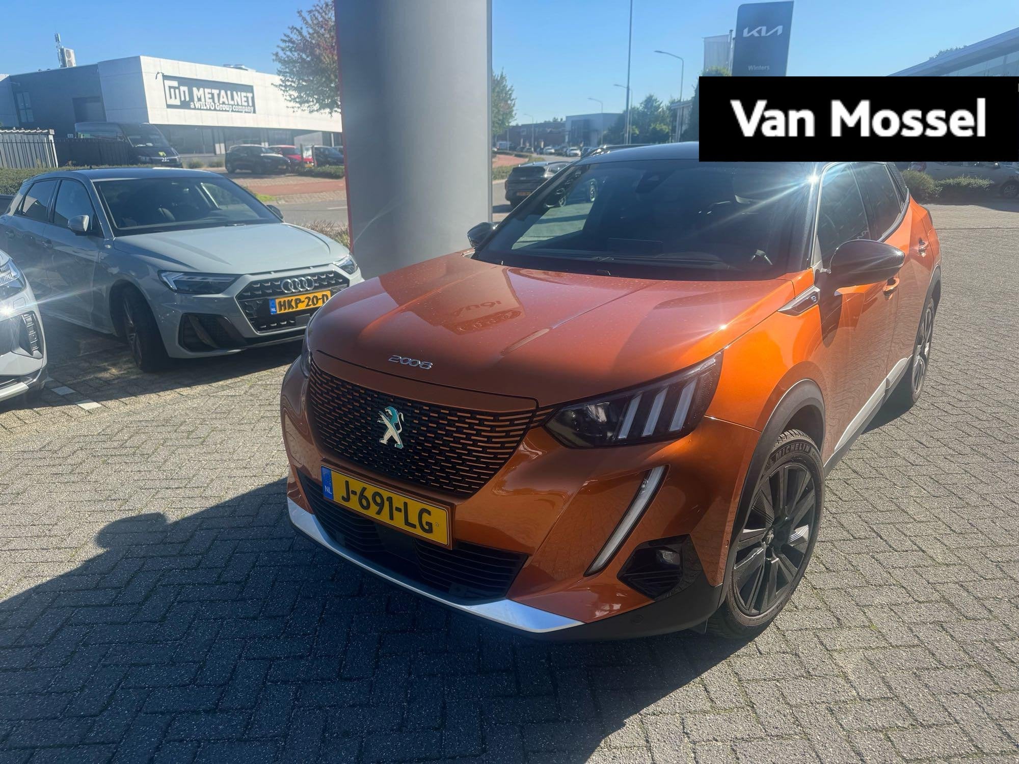 Peugeot e-2008 EV GT 50 kWh, Auto's, 136 pk, Overige kleuren, Alcantara, Origineel Nederlands
