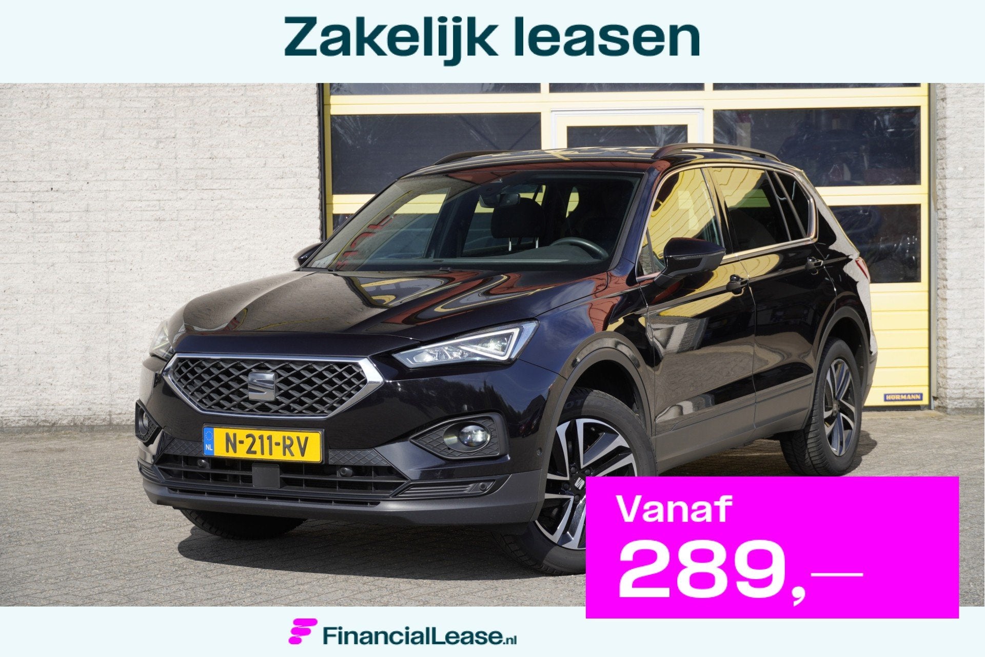 SEAT Tarraco 1.5 TSI 150PK! Style Business Intense BJ2021 Lm, Voorwielaandrijving, Dealer onderhouden, Stof, 4 cilinders