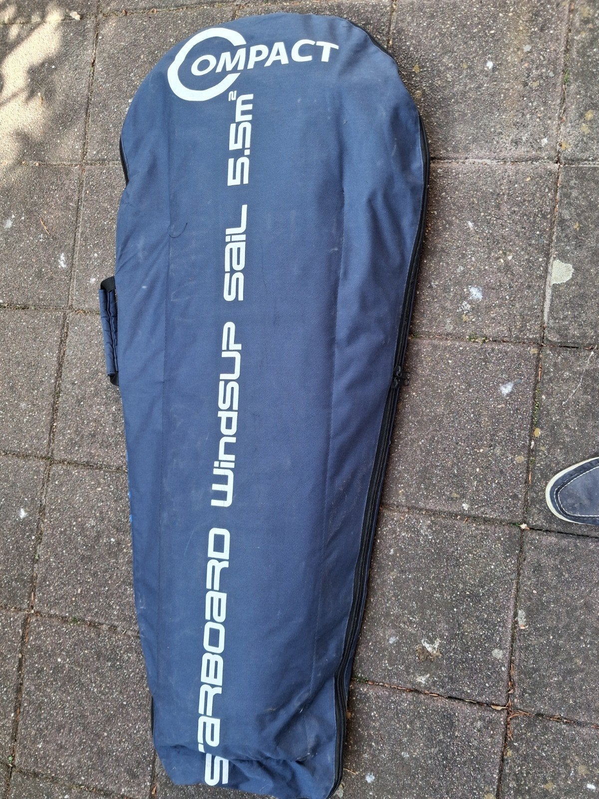 Starboard Compact Rig 5.5m2 tuigage incl baseplate  zgan, Watersport en Boten, Windsurfen, 5 tot 6.5 m², Met draagtas, Ophalen of Verzenden
