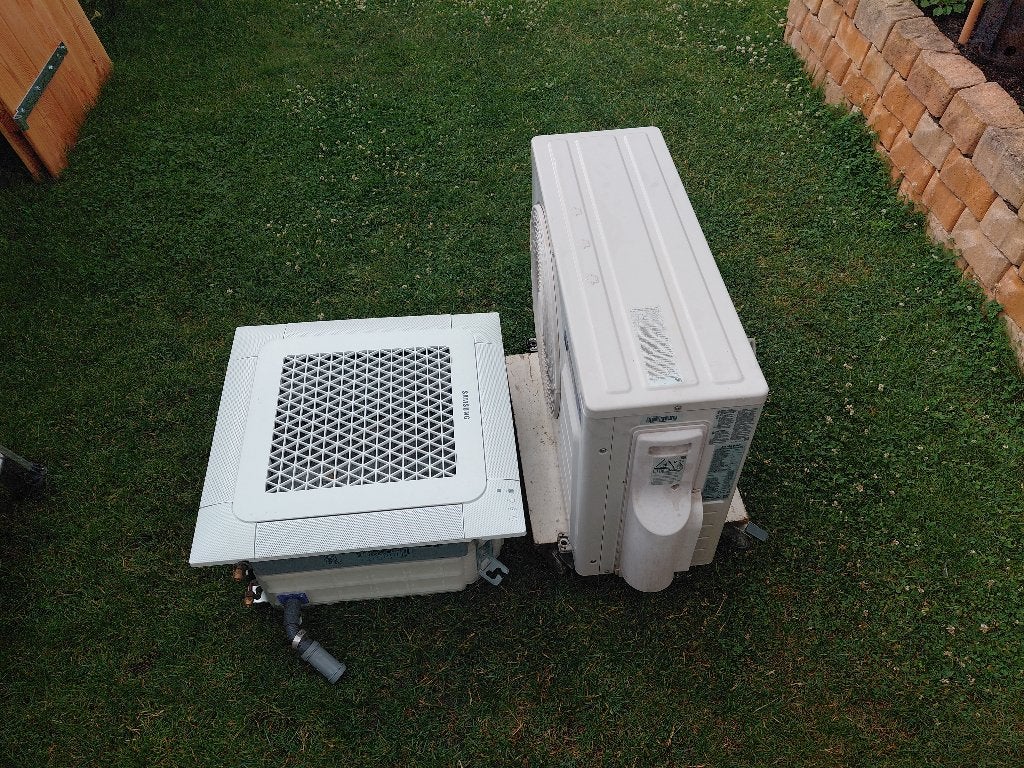 Samsung airco, Witgoed en Apparatuur, Ophalen, Koelen en Ontvochtigen, Minder dan 60 m³, Timer