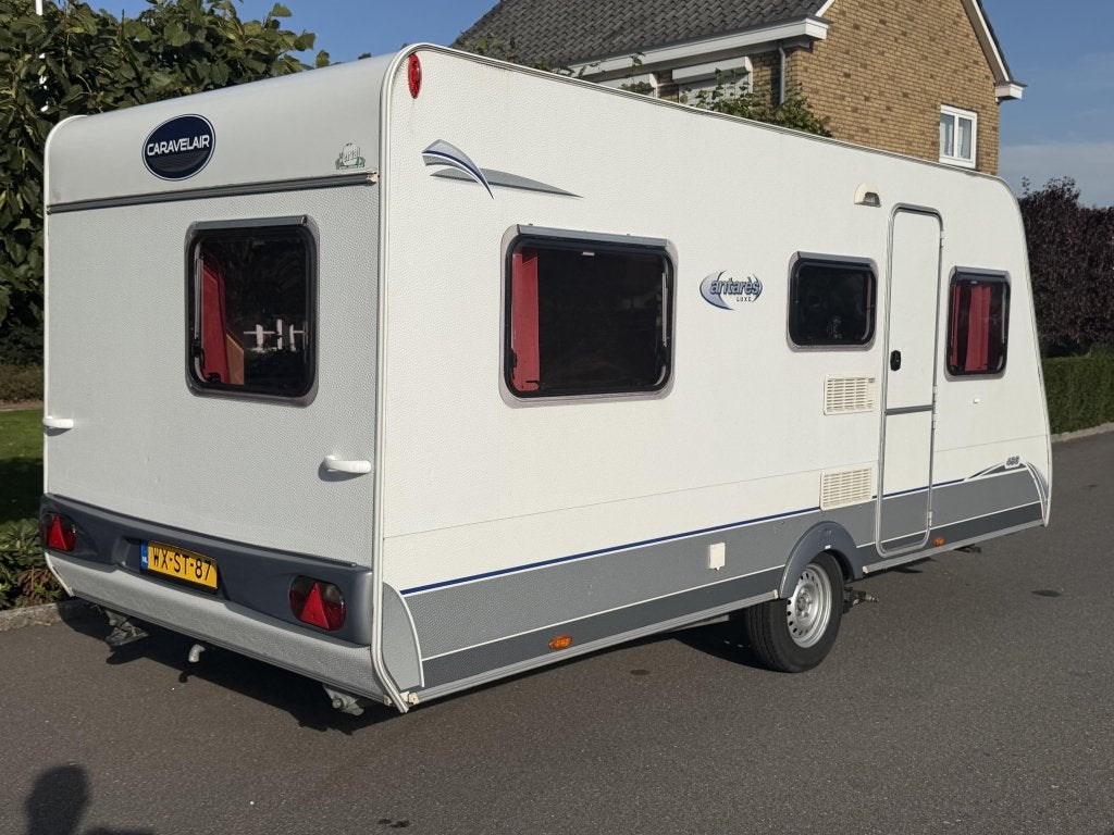 Caravelair Antares Luxe 496 Mover,Voortent,3 stapelbed 2007, Overige typen, Kachel, Rondzit, Bedrijf
