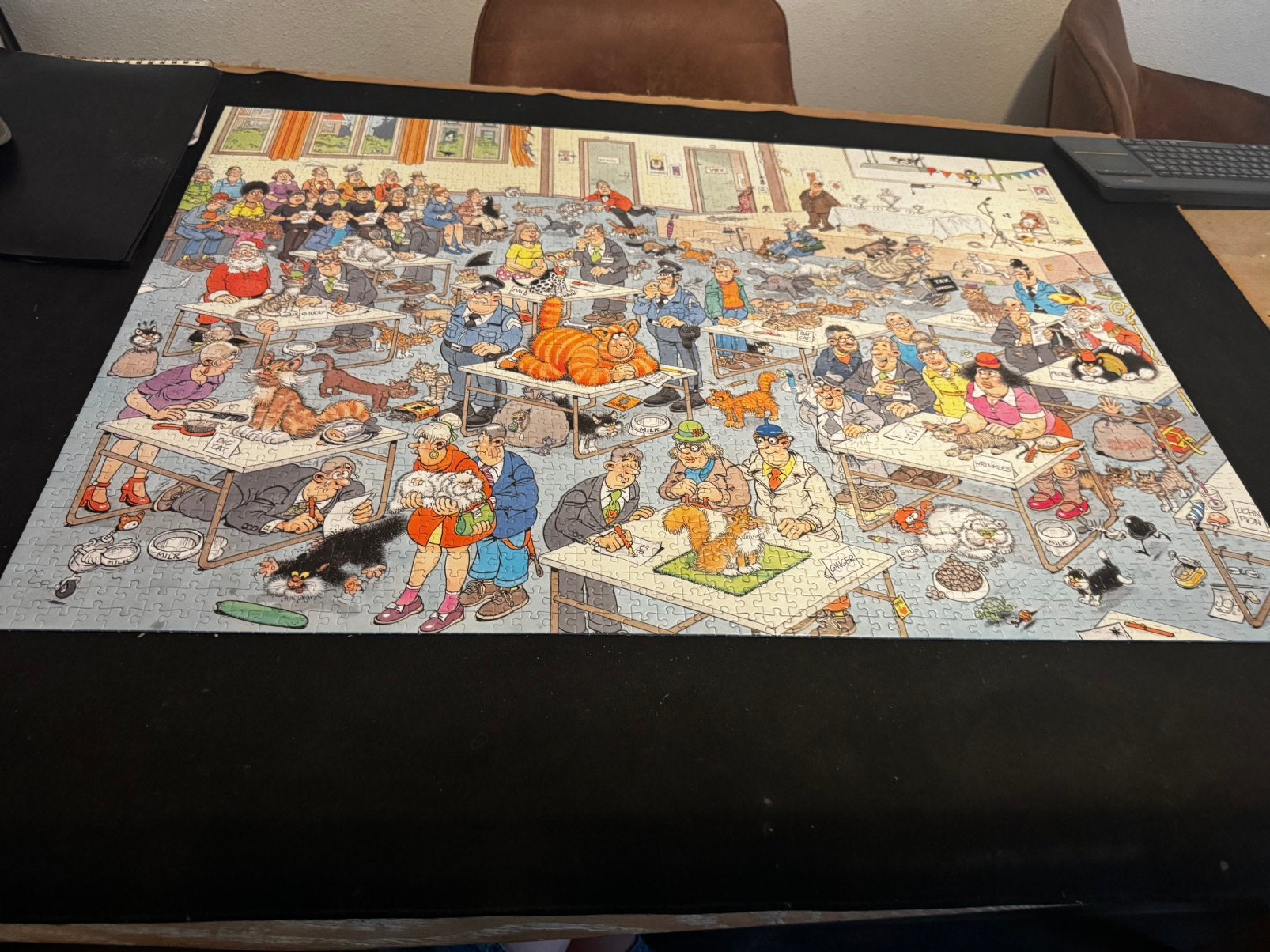 Jan van Haasteren puzzel 2000 stukjes, Ophalen of Verzenden, Meer dan 1500 stukjes, Zo goed als nieuw