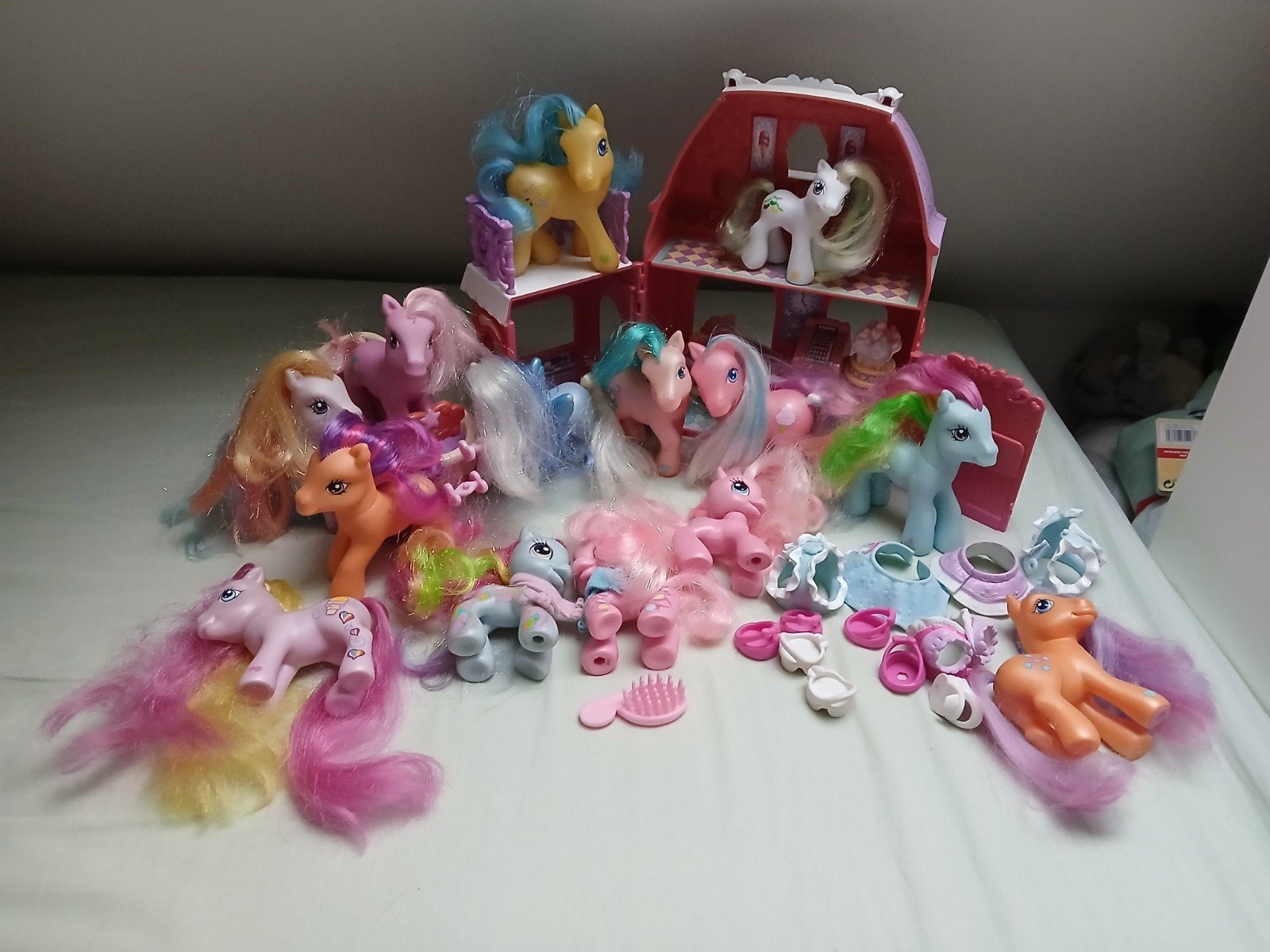 Leuke set vintage my little pony, Kinderen en Baby's, Speelgoed | My Little Pony, Ophalen of Verzenden, Gebruikt
