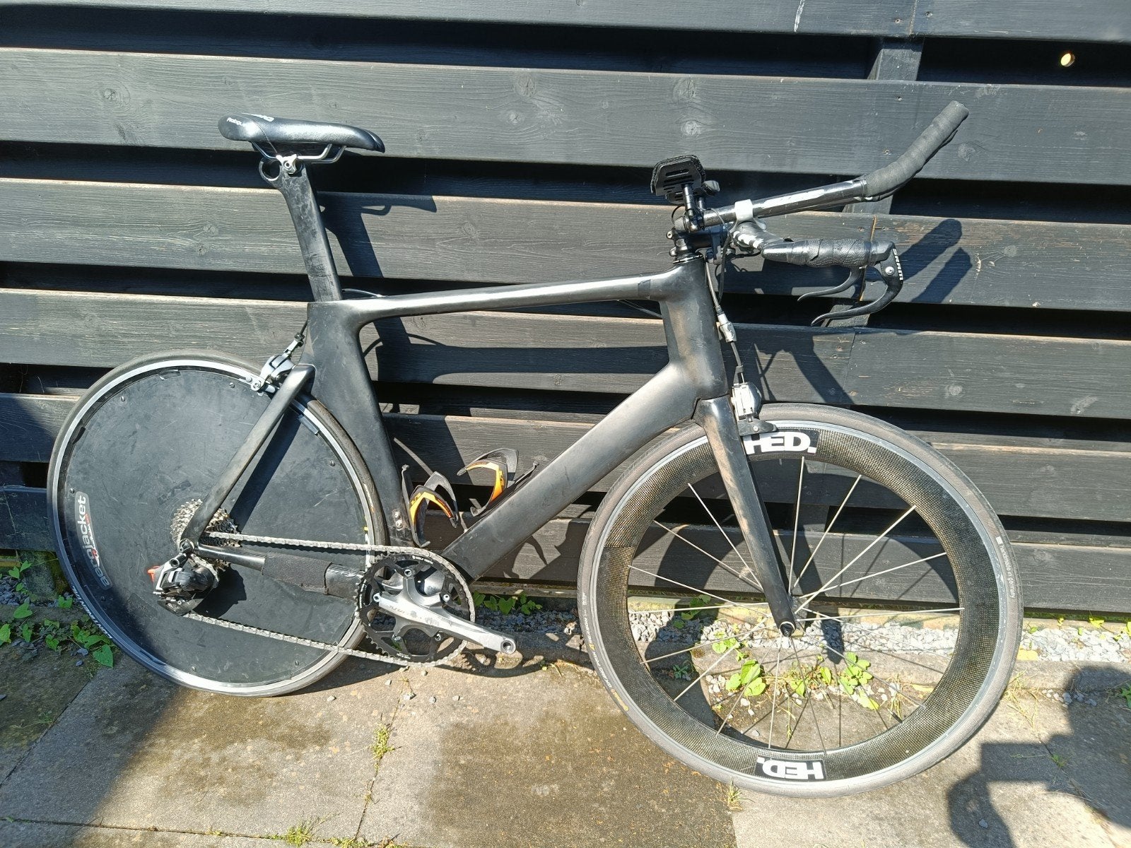 Triatlonfiets tijdritfiets L/58 cm Etap, Overige merken, Gebruikt, 10 tot 15 versnellingen, Velgrem