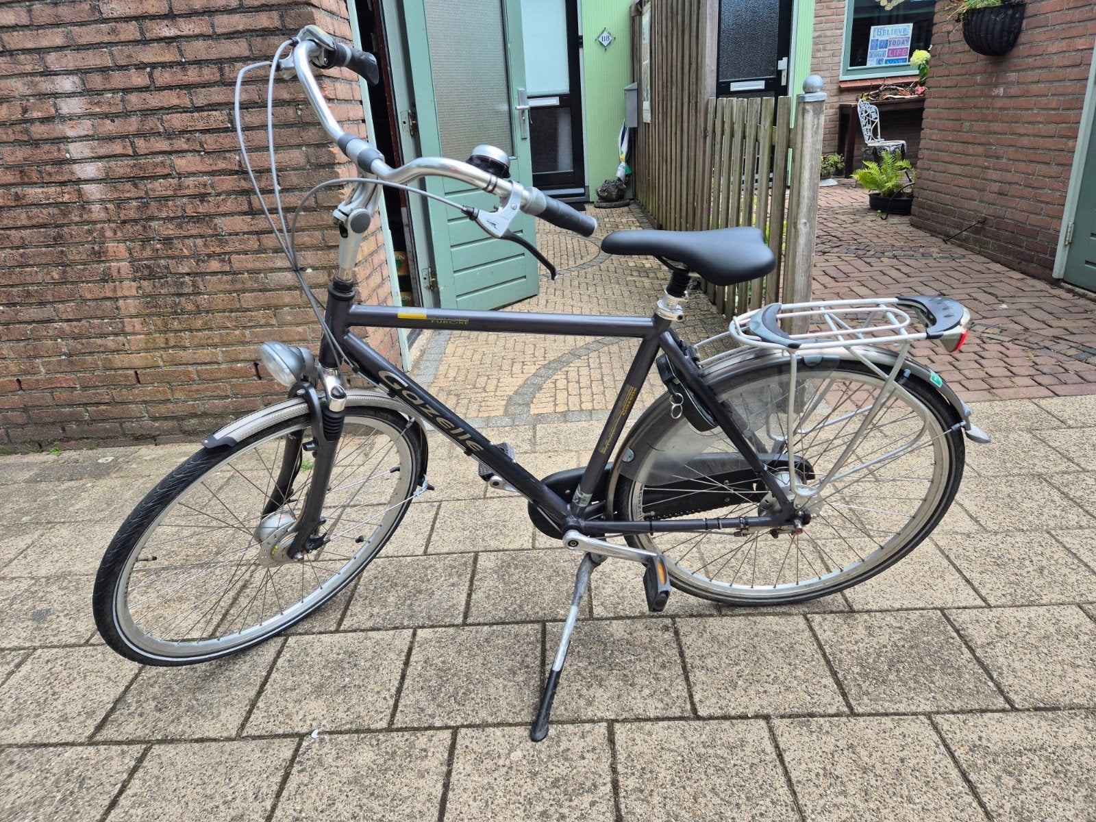gazelle herenfiets 28inch, Ophalen, Gebruikt, Versnellingen, 49 tot 53 cm