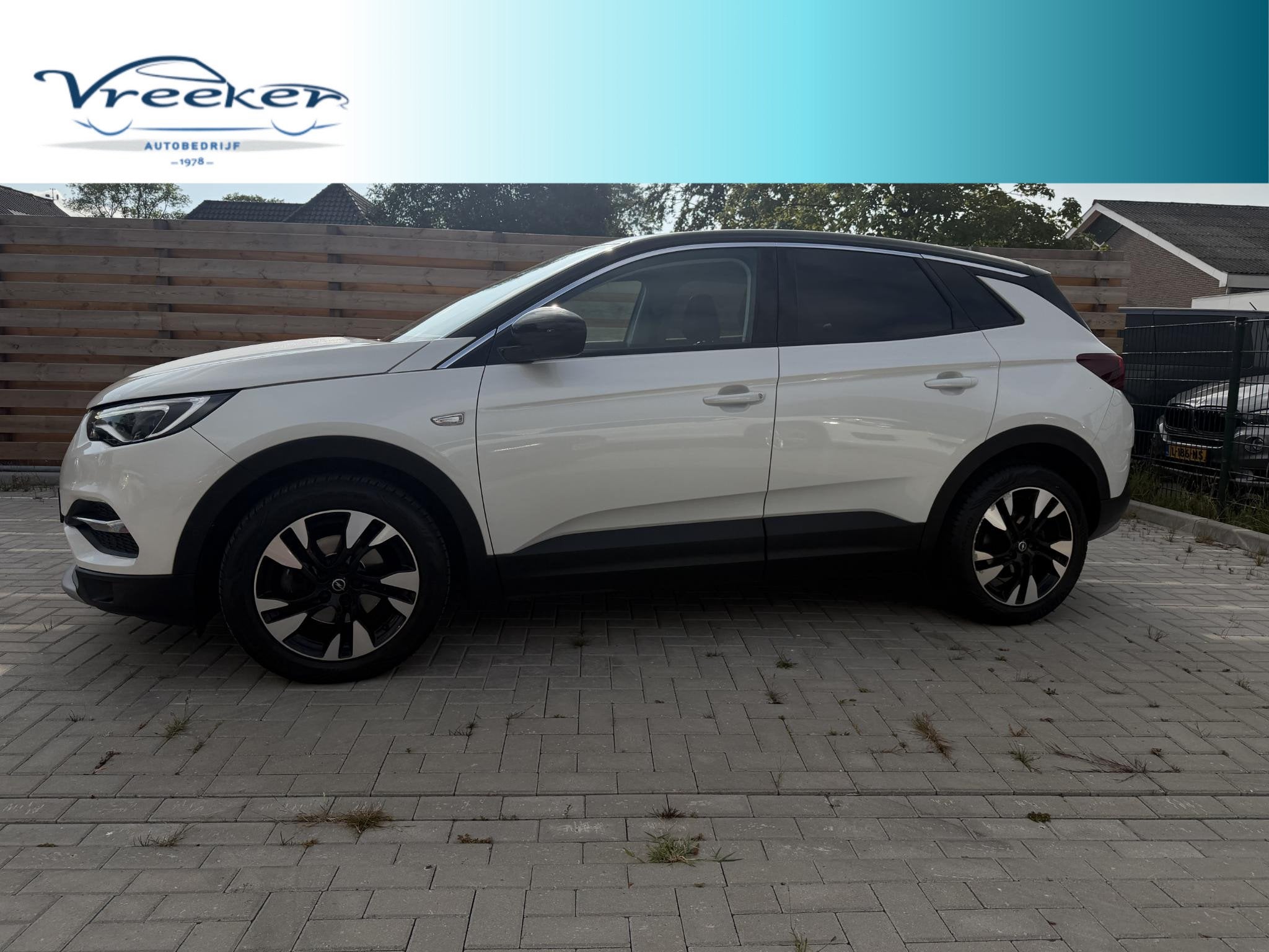 Opel Grandland X 1.2 Turbo Business Executive Full options, Gebruikt, 1199 cc, Wit, Leder