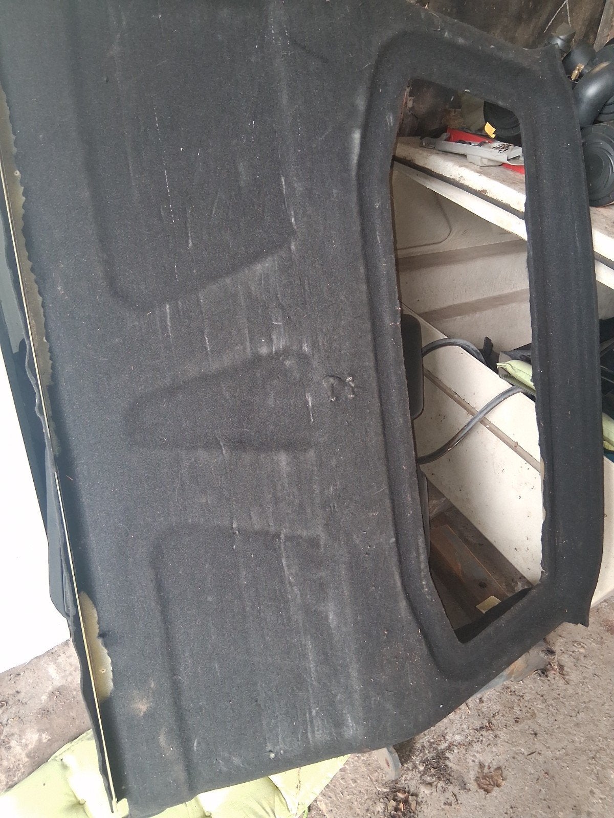 Tussenwand grijs kenteken ML320CDI, Ophalen of Verzenden, Voor, Deur