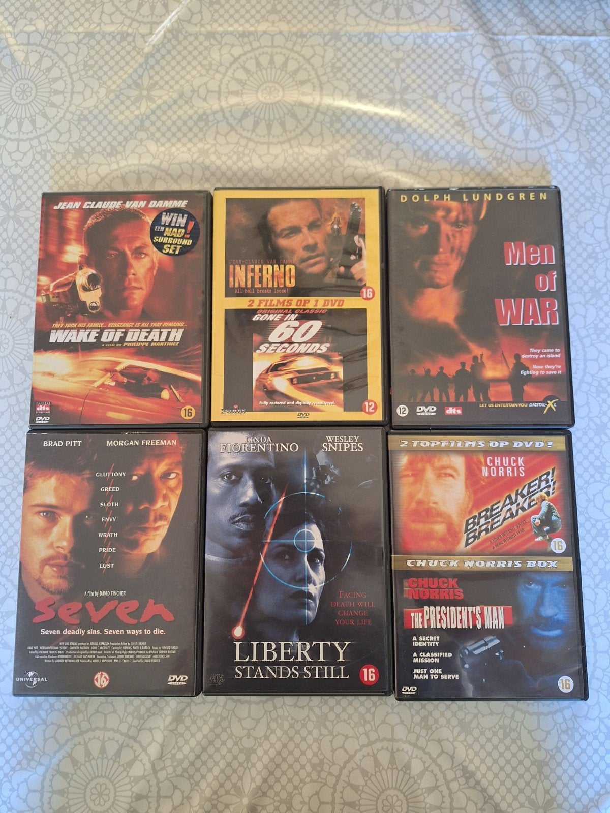 dvd actie €1.50 per stuk, Ophalen of Verzenden, Zo goed als nieuw