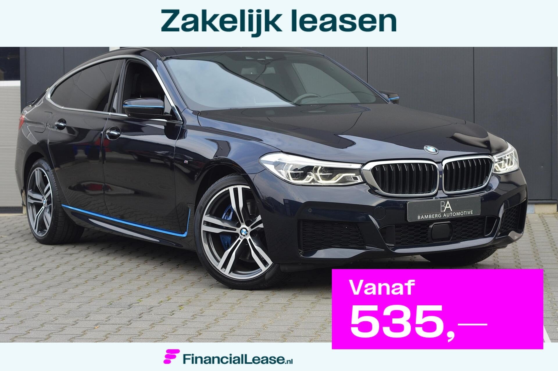 BMW 640i GT xDrive |luchtvering |H/K|pano|360|stoelvent|led, Dealer onderhouden, Gebruikt, Euro 6, Met garantie (alle)