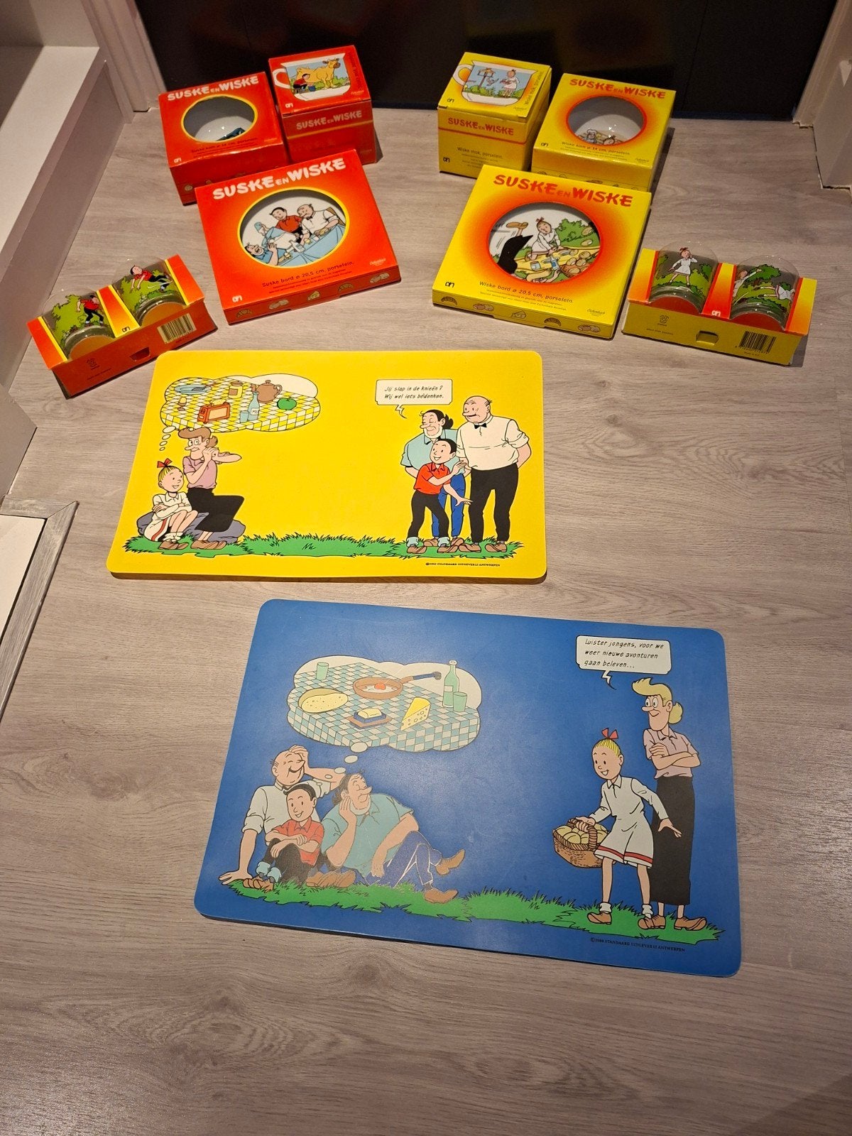 suske en wiske servies A.H, Ophalen of Verzenden, Suske en Wiske, Zo goed als nieuw, Gebruiksvoorwerp