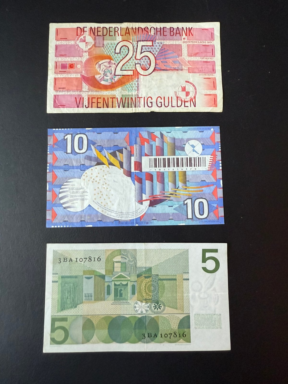Nederlandse gulden biljetten, Postzegels en Munten, Ophalen of Verzenden